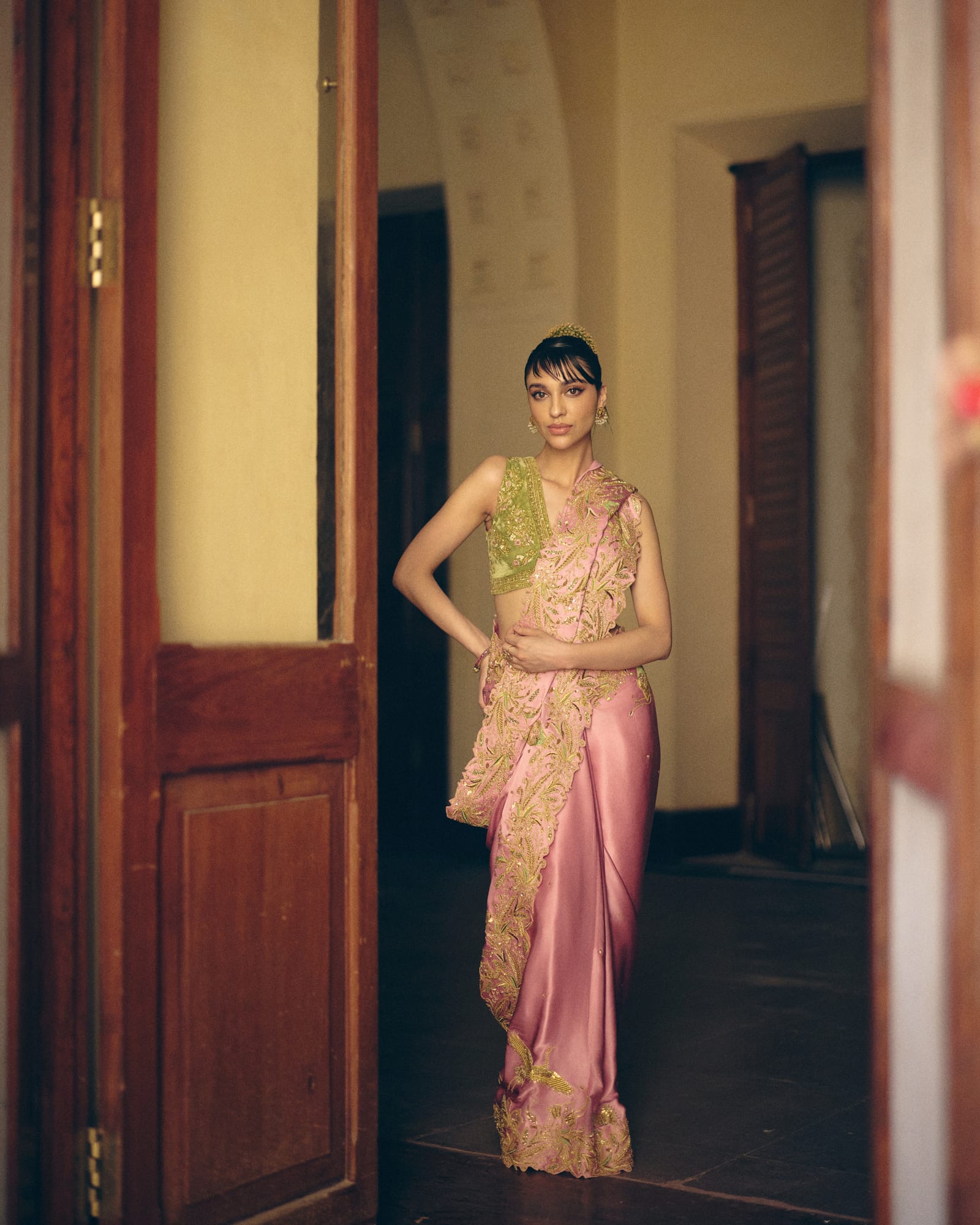 Sawan Saree Set — Aurelle collection — image 1