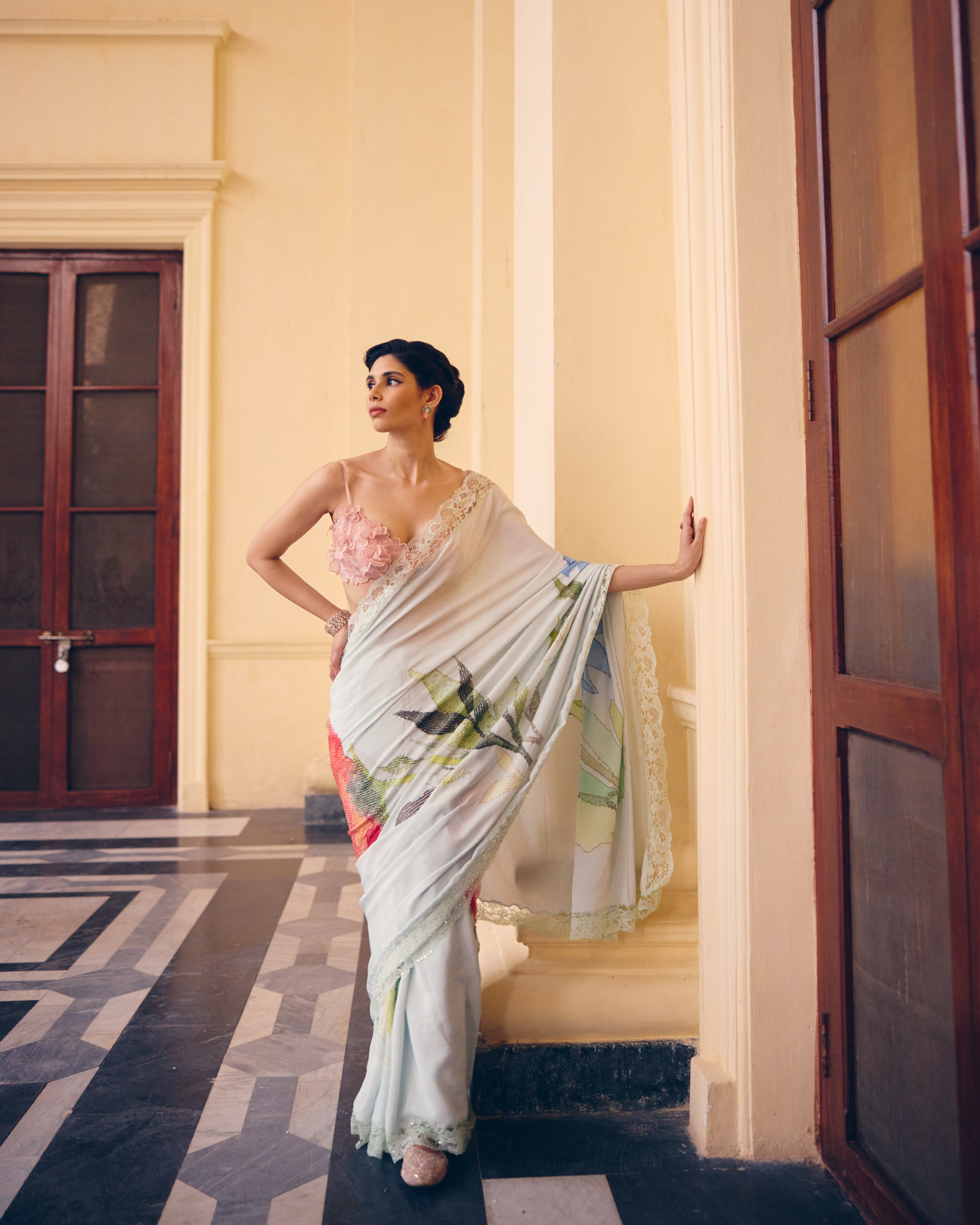 Swan Saree Set — Aurelle collection — image 2