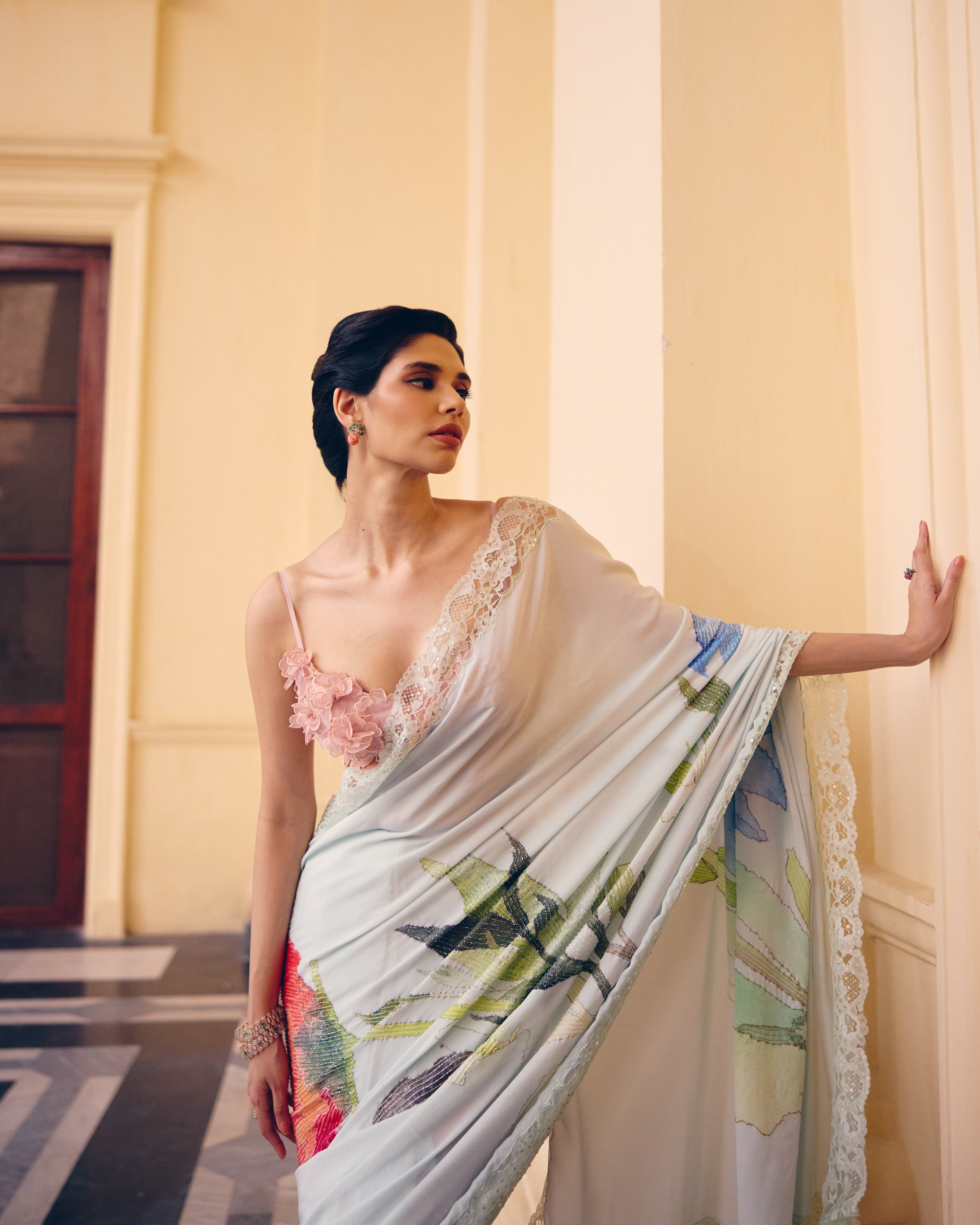 Swan Saree Set — Aurelle collection — image 3