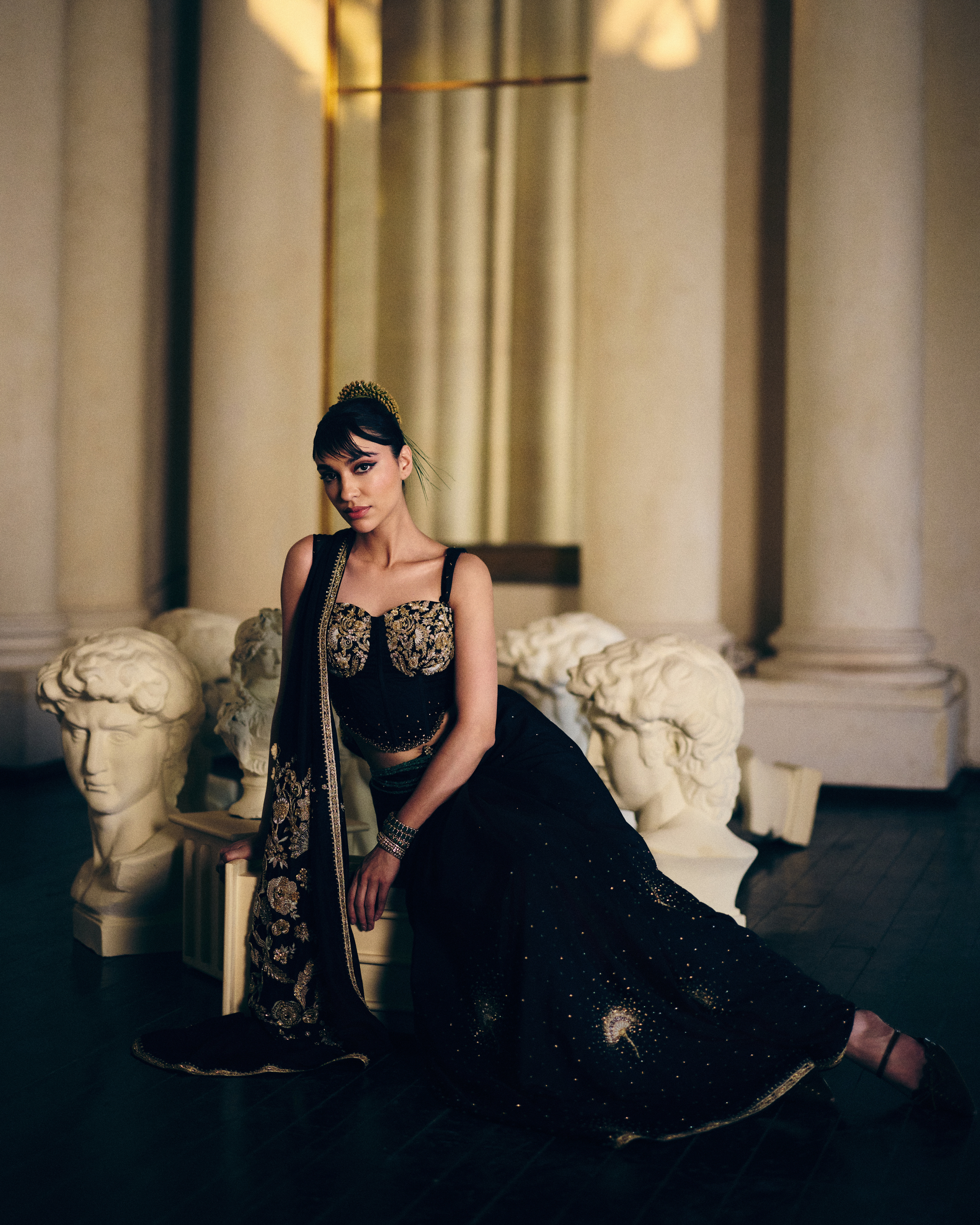 Zarina Saree Set — Aurelle collection — image 2