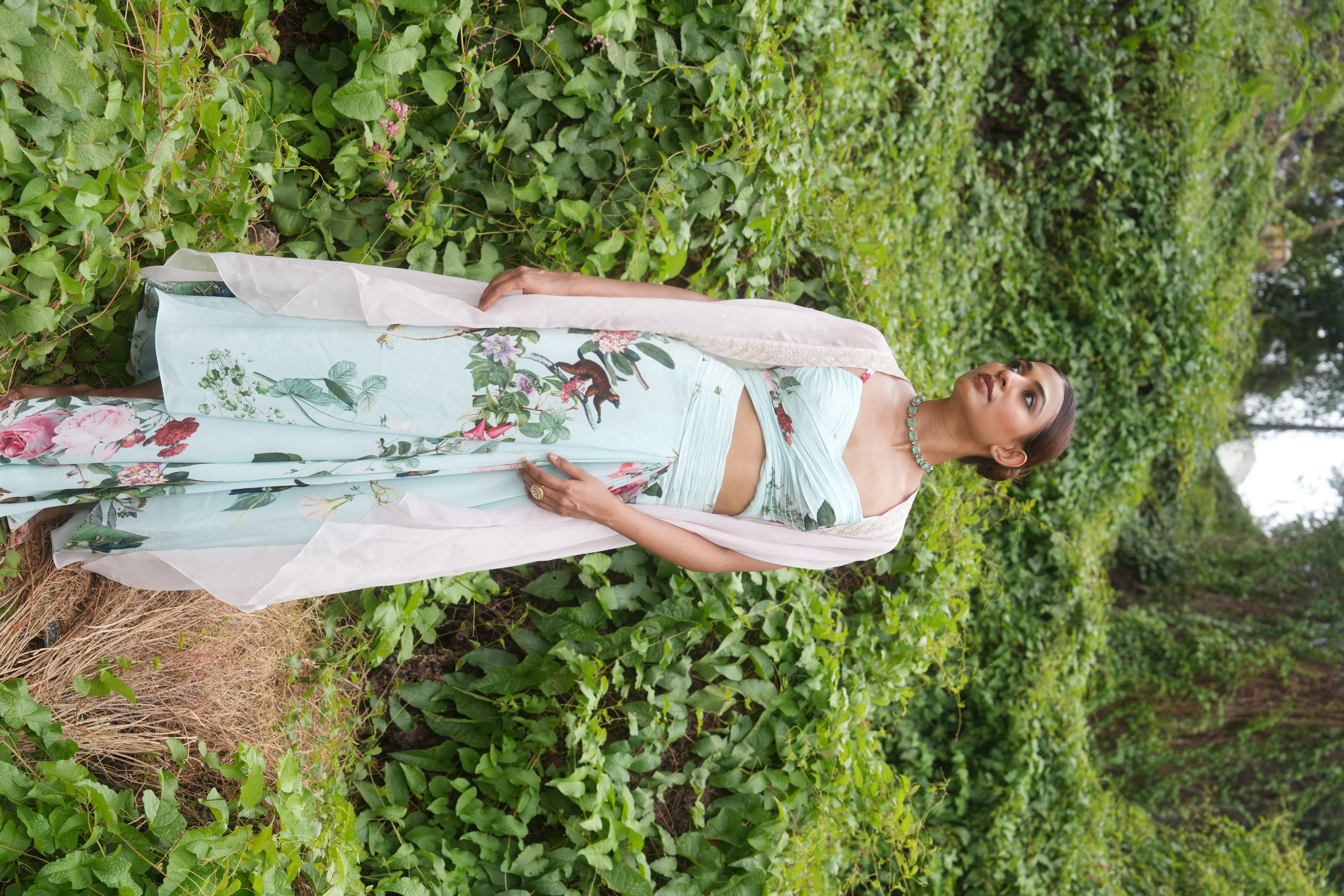 Gardenia Drape Skirt Set — Solace collection — image 1