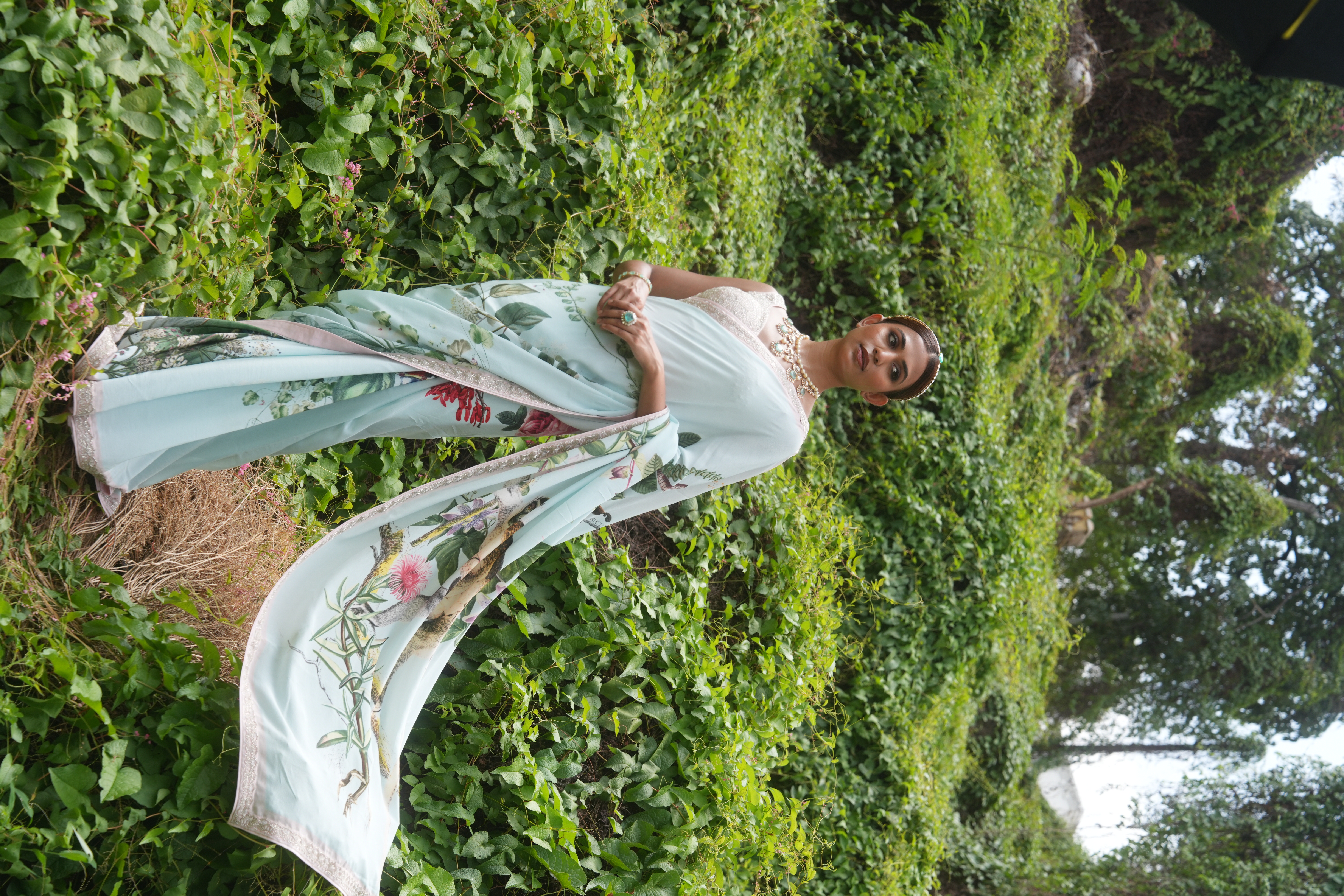 Gardenia Saree Set — Solace collection — image 2