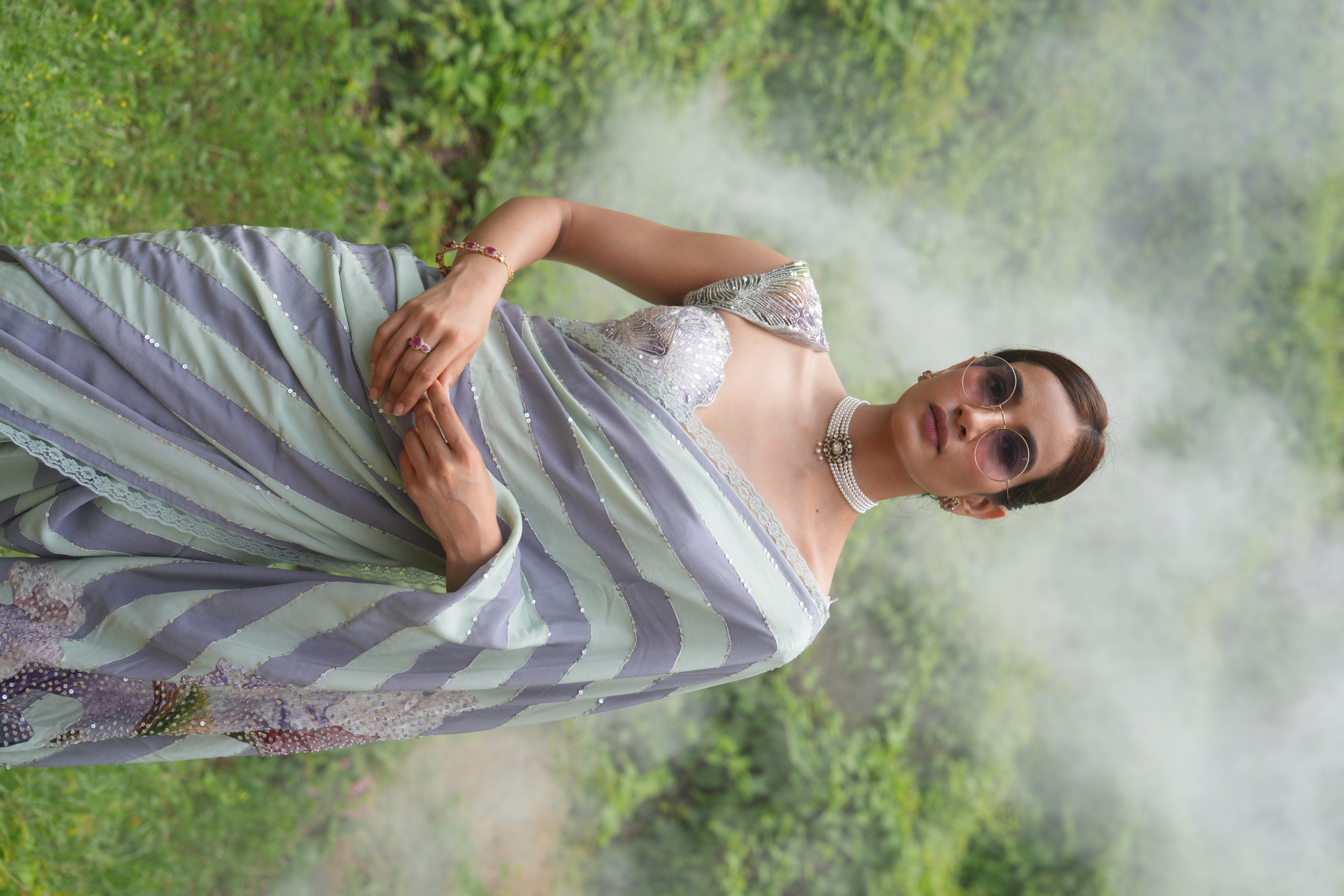 Iris Saree Set — Solace collection — image 1