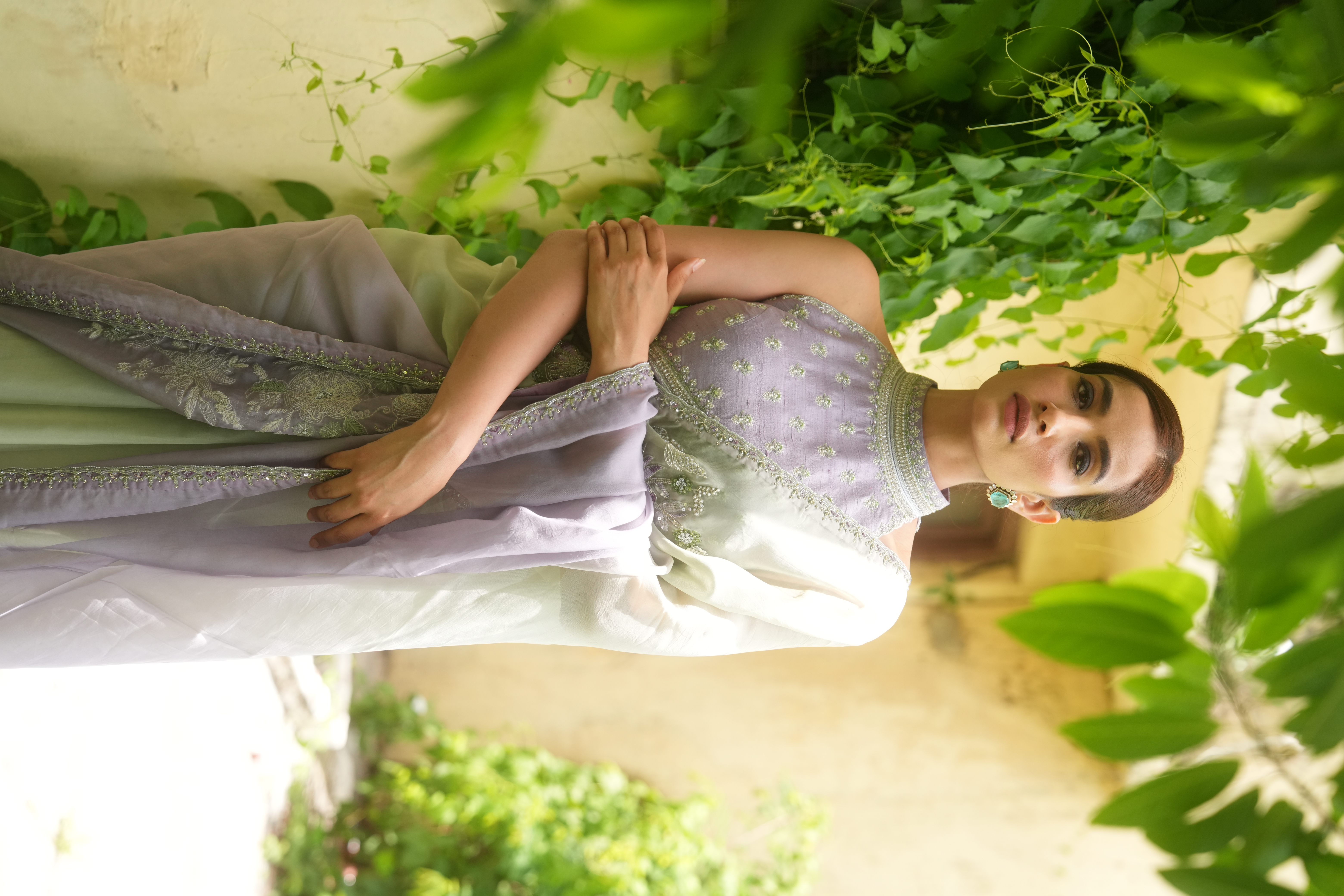 Lilac Saree Set — Solace collection — image 2