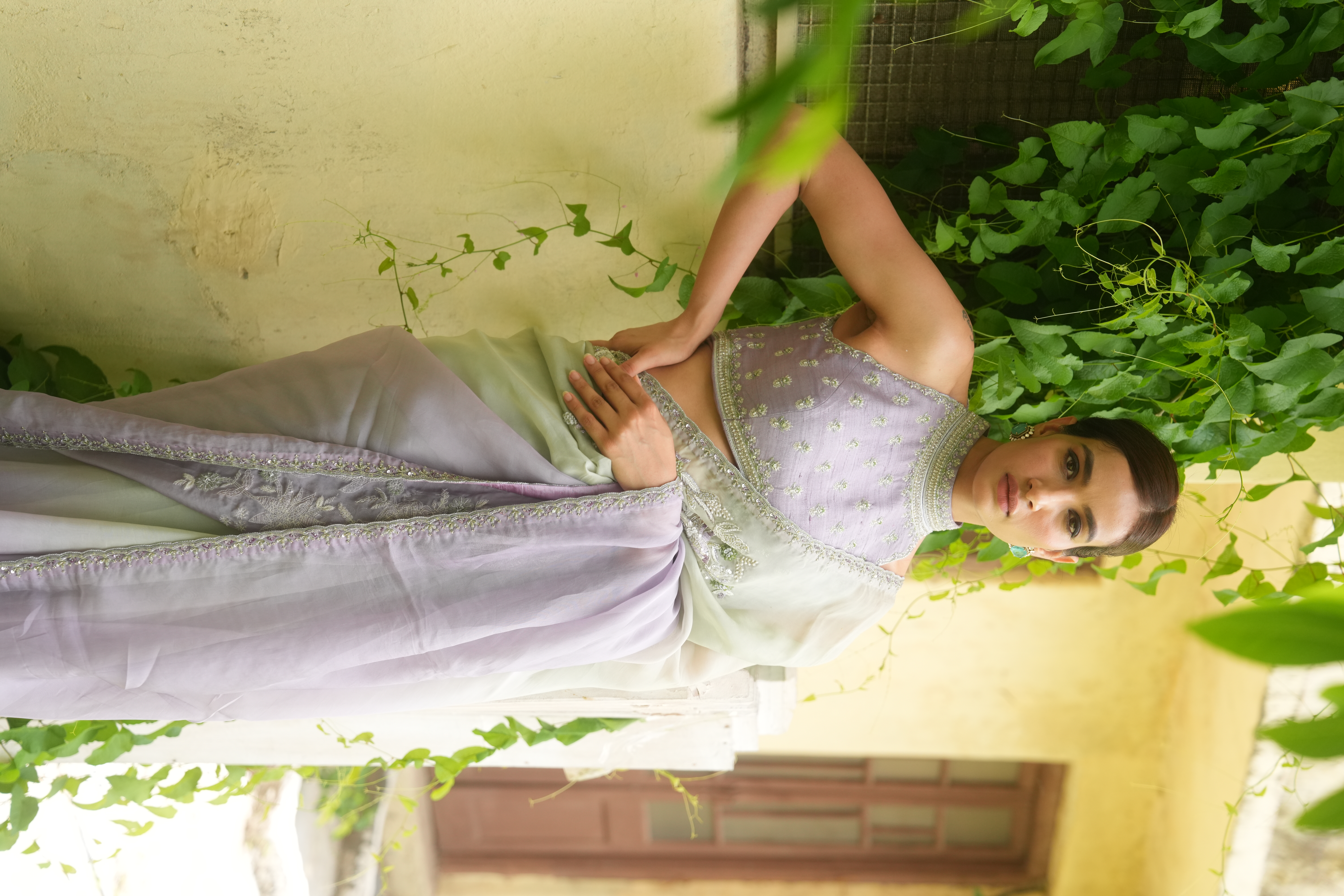 Lilac Saree Set — Solace collection — image 3