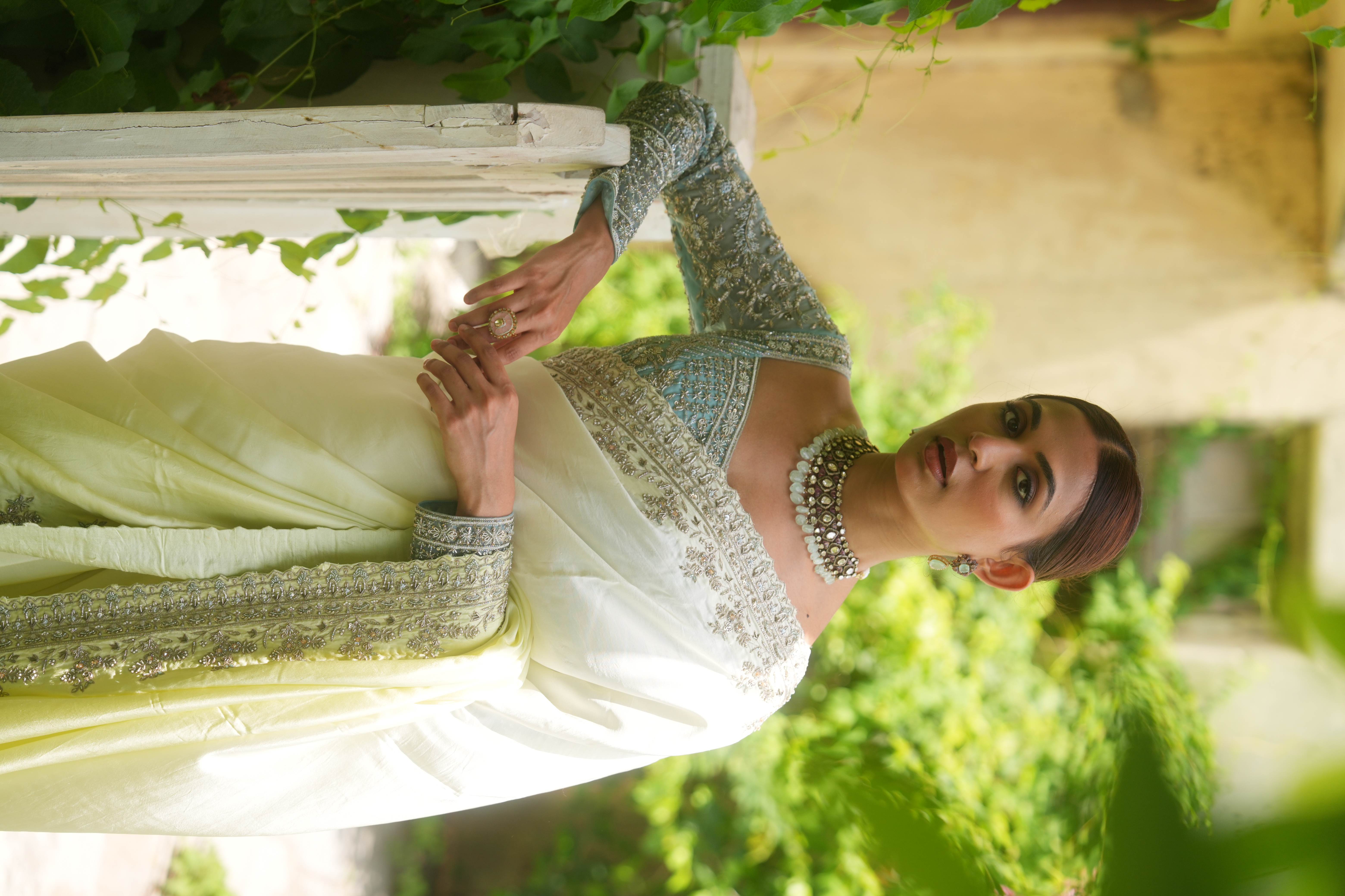 Zardose Saree Set — Solace collection — image 3